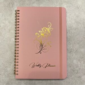 Floral Pink Undated Weekly Planner Stickers Budgeting